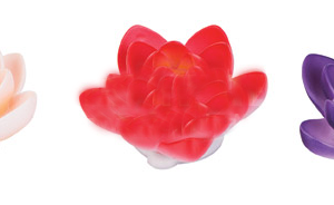 FLOR LED FLOTANTE